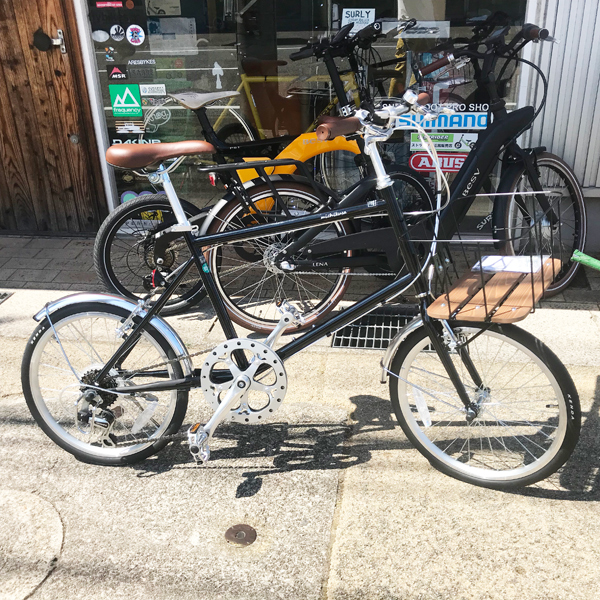 本日の作業日誌 自転車小径車カゴ取り付け完了 Toolate Sports トゥーレイトスポーツ 富山の自転車店 スノースクートプロショップ