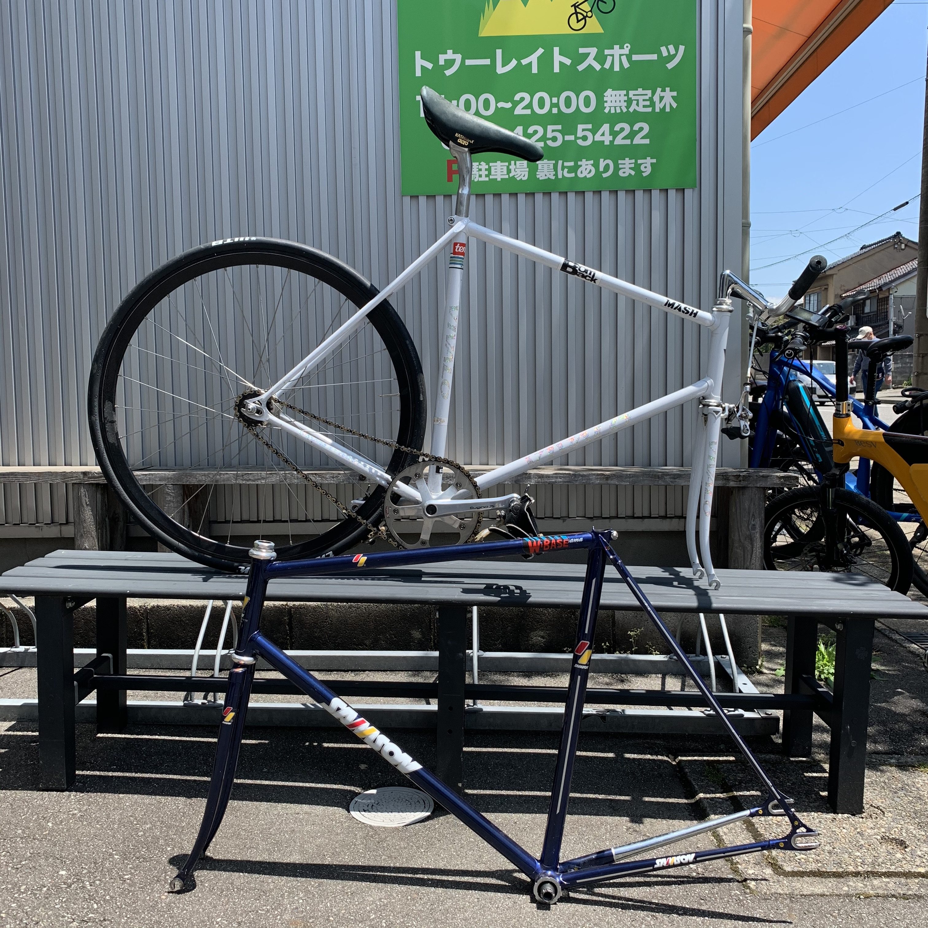 富山 ピストフレーム組み換え カスタム取り扱い | TOOLATE SPORTS トゥーレイトスポーツ 富山の自転車店 スノースクートプロショップ