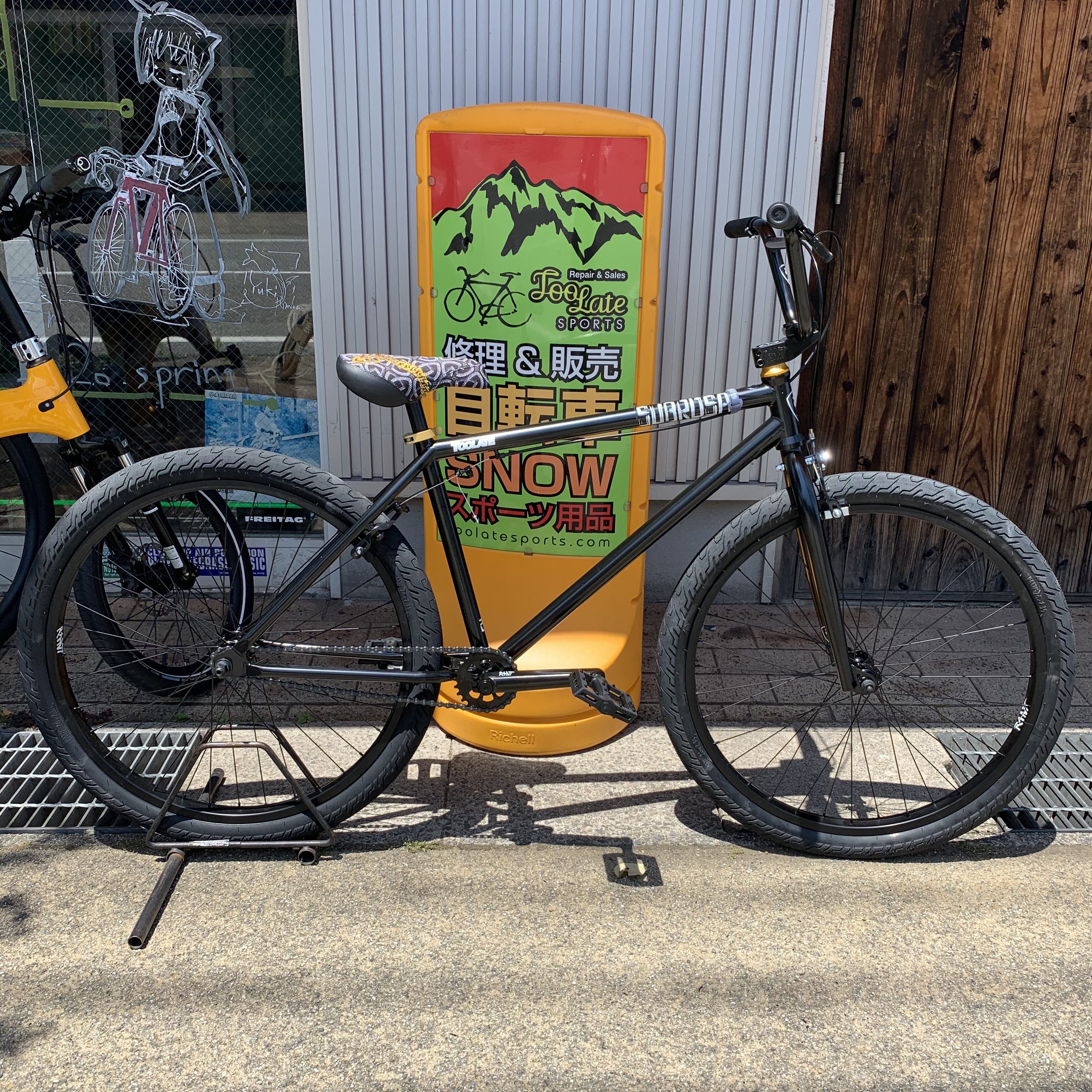 街乗りにもぴったり クールな２６インチサイズのbmx サブロサ サルバドール21モデル 全国発送 県内配達 Toolate Sports トゥーレイトスポーツ 富山の自転車店 スノースクートプロショップ