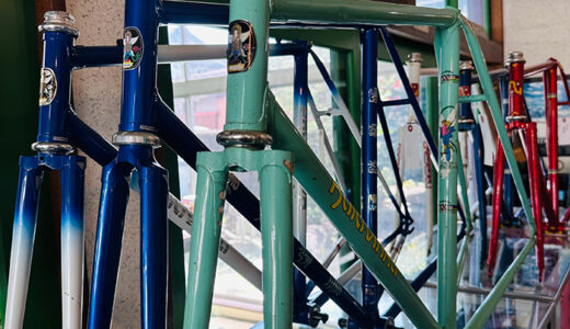 NJS ビルダーが作った世界に一本のハンドメイド競輪フレーム　自分だけの自転車ビルド