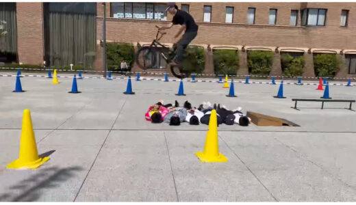 富山で二日に渡るBMX、スケートボードショータイム。ご来場ありがとうございました！