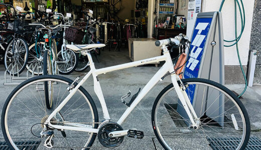 中古ママチャリから、自転車通勤にハマる。次は中古クロスバイクを再生