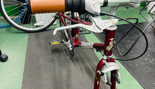 ミニベロラレーをレストア開始。乗ってなかった自転車を整備してまた走ろう！