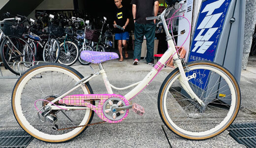キッズ自転車を再生したジャパニーズローライダー。　それが「低チャリ」です