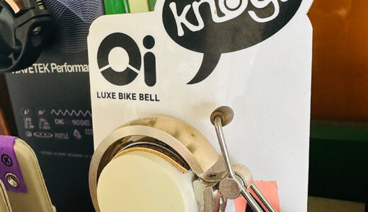 おすすめの自転車のベル、店頭にて販売しています。KNOG Oiシリーズ　サイクルベル