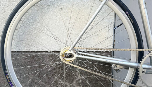 NJS ピストフレーム　プロトン　PELOTONシルバー、ENOフリーで組み上げ