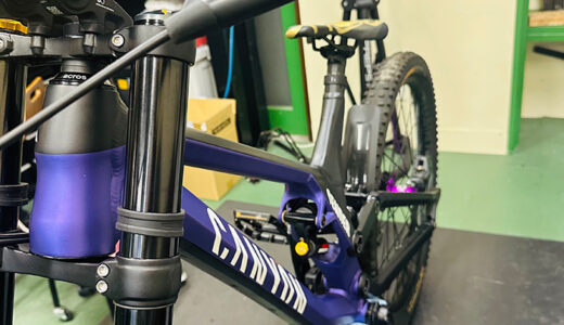 キャニオンのダウンヒルバイクを点検メンテナンス・チェーン交換 整備日誌