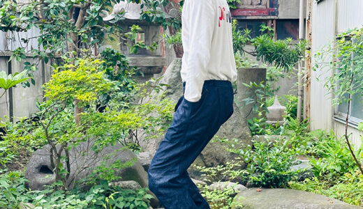 sawing 831 開脚パンツ軽足入荷しました。