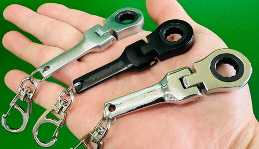 TOOLATESPORTS オリジナルツール　自転車やスノースクートの脱着整備に。10mmラチェットキーホルダー