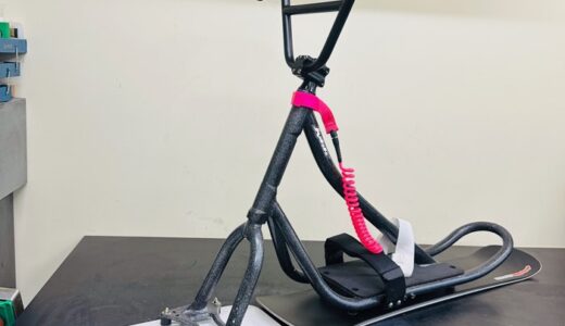 【整備済み中古】新品ボード付き！JYKK Japan STYLE-F カラーカスタムスノースクート