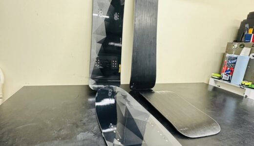 スノースクートの中古ボードを店頭下取りしました｜傷があるボードもご相談ください