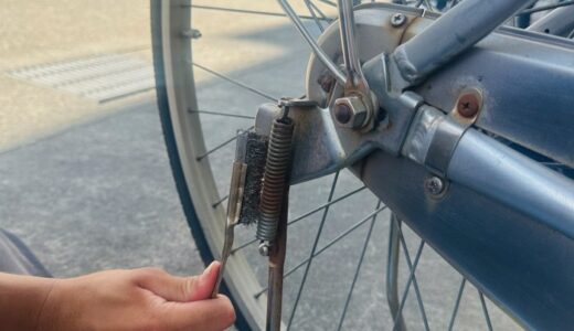 作業日誌：中古自転車メンテナンス　錆落としクリーニングしました。