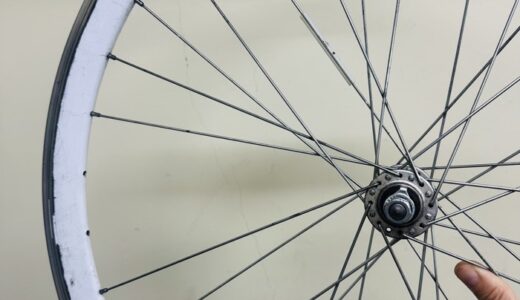 作業日誌：クロスバイクのスポーク折れ　スポーク交換しました
