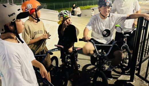 TOOLATE SPORTS BMXビギナースクール七月もお疲れ様でした！