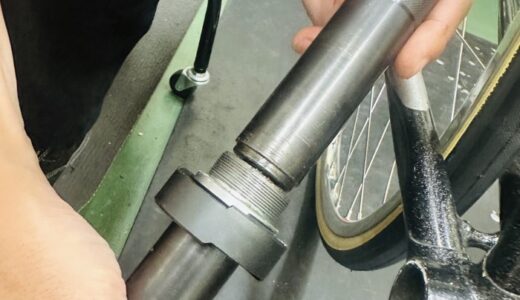 作業日誌：自転車BB右ワン外し、ホワイトインダストリーENOクランク投入