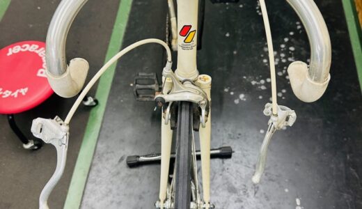 作業日誌：NJS固定ギア自転車をシングルフリー仕様に組み替えさせて頂きました。