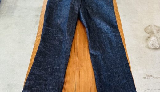 SAWING 831より日本古来の縫製パターンで作られたリラックスフィットのスリムジーンズ YGパンツ入荷しました。
