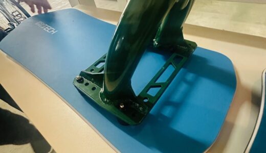 スノーバイクテック新作ボードGAIN2 スノースクートボードセットサンプル検証