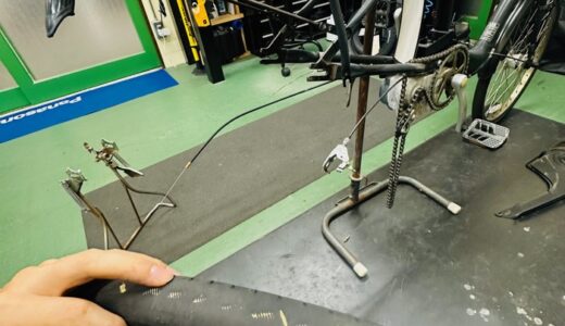 作業日誌：夏はタイヤの寿命も縮まる。電動アシスト自転車のタイヤ交換