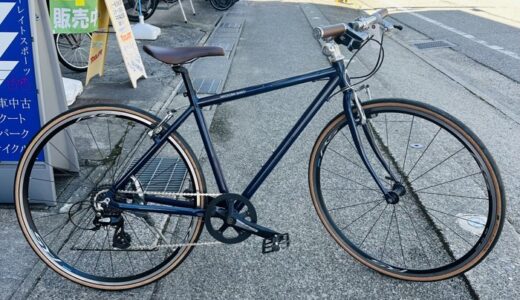 中古クロスバイク整備しました。美品プチカスタム済み　33,000円