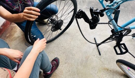 ワークショップ：自転車女子　パンク修理ワークショップ