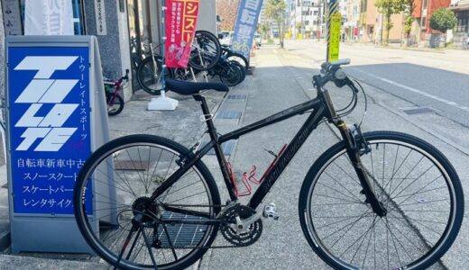 SPECIALIZED スペシャライズドのフロントサスペンション付き　中古クロスバイク入荷　整備販売スタートしました。