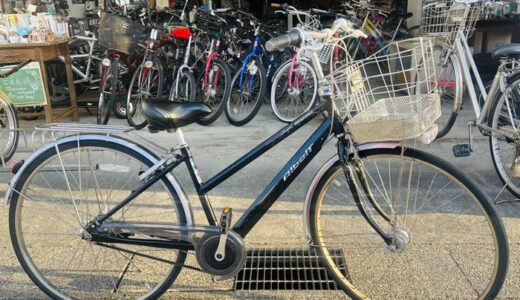 中古日常自転車：国産ブリヂストン　アルベルト塗装傷あり　整備販売　14,800円