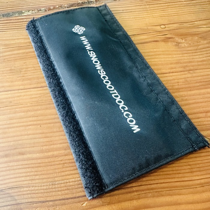 SNOWSCOOT DOC ハンドルバーパッドの外観