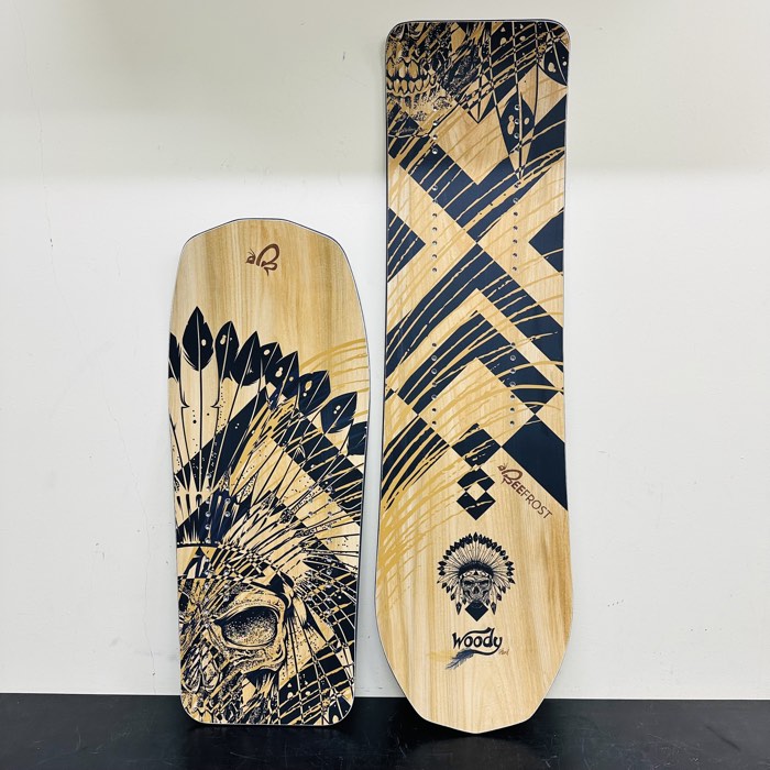 WOODY 2026 HARD 前後ボードの全体