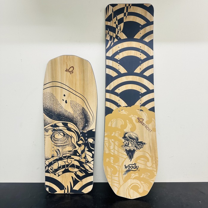 WOODY 2026 SOFT 前後ボードの全体