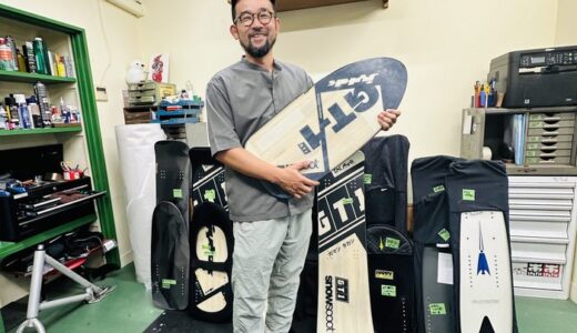 ハッピーチューンさん来店！今シーズンに向けてスクートボードのチューン＆リペア