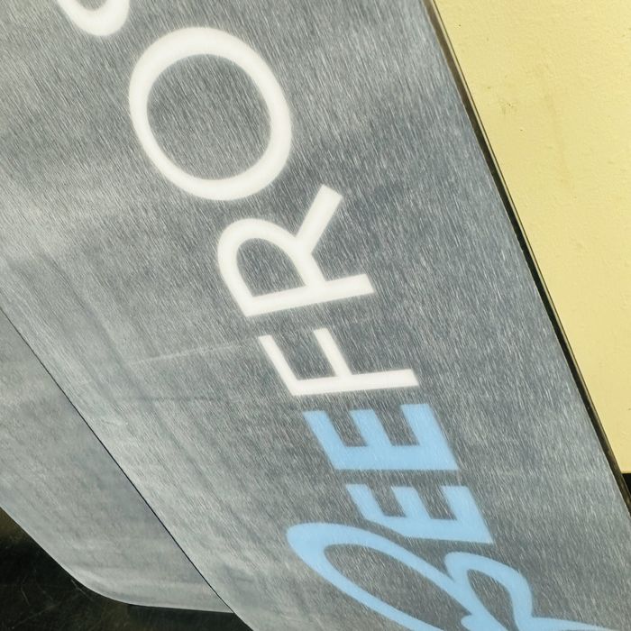 BEEFROST FUZE HARD 滑走面の拡大