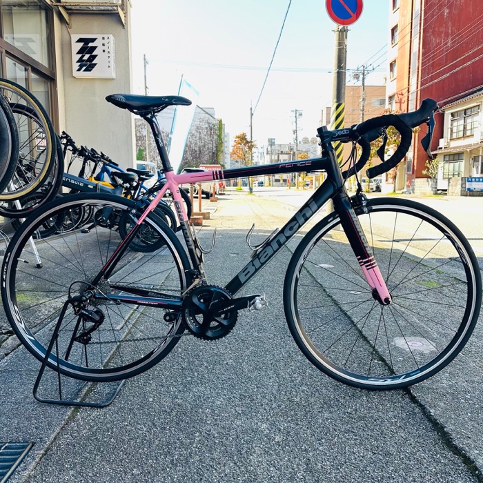 Bianchiロードバイク560mmの全体