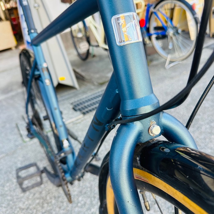 MARIN NICASIOのヘッド部分と泥よけ