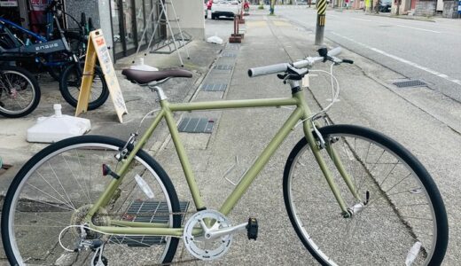 初めてのスポーツバイクに。ベージュのRITEWAY中古クロスバイク｜39,800円（税込）