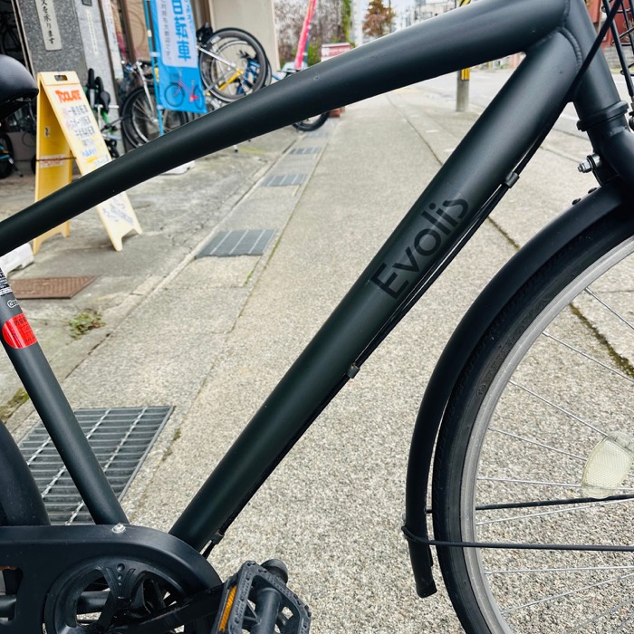 中古クロスバイクのフレーム