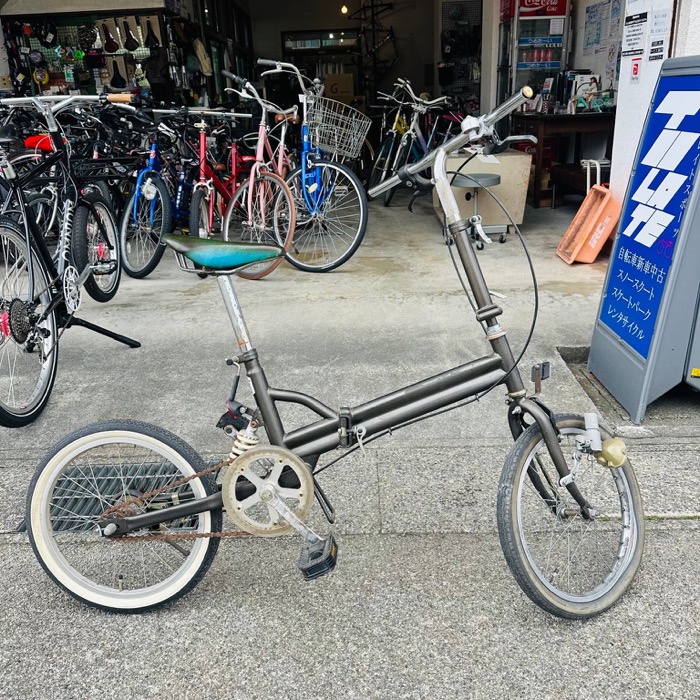 整備済みの中古折りたたみ自転車