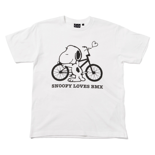 スヌーピー 430 コラボtシャツ Snoopy Loves Bmx 入荷していますよ Toolate Sports トゥーレイトスポーツ 富山の自転車店 スノースクートプロショップ